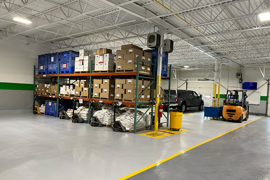 NuFlorz warehouse storage