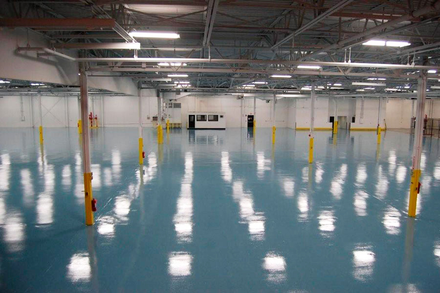 Warehouse flooring done by NuFlorz