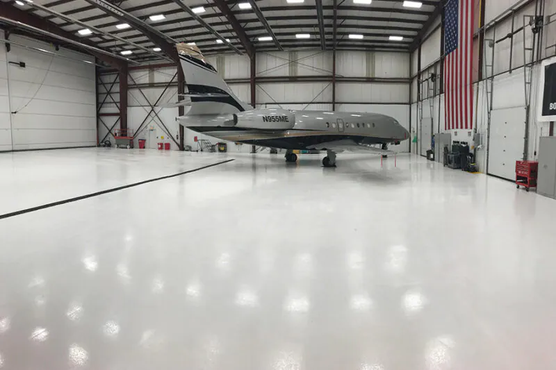 Aviation, Airplane Hangar Flooring