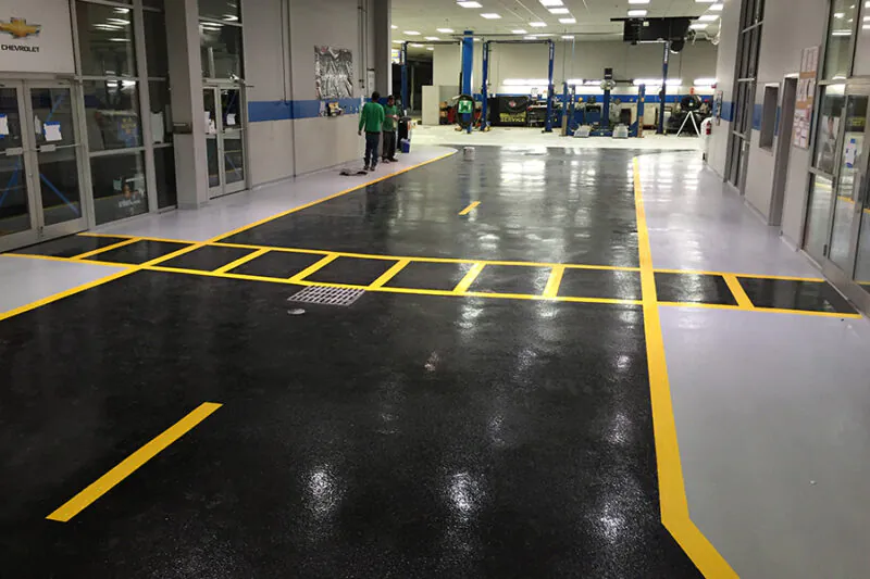 Auto Manufacturing Flooring