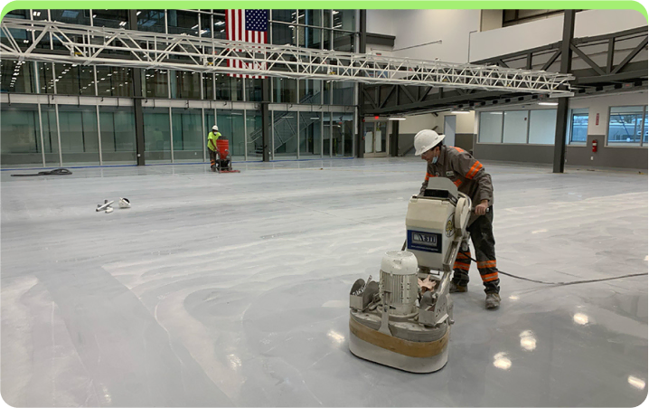 Commercial Epoxy Flooring Process